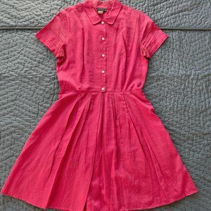 J. Crew Button Up Collared Dress